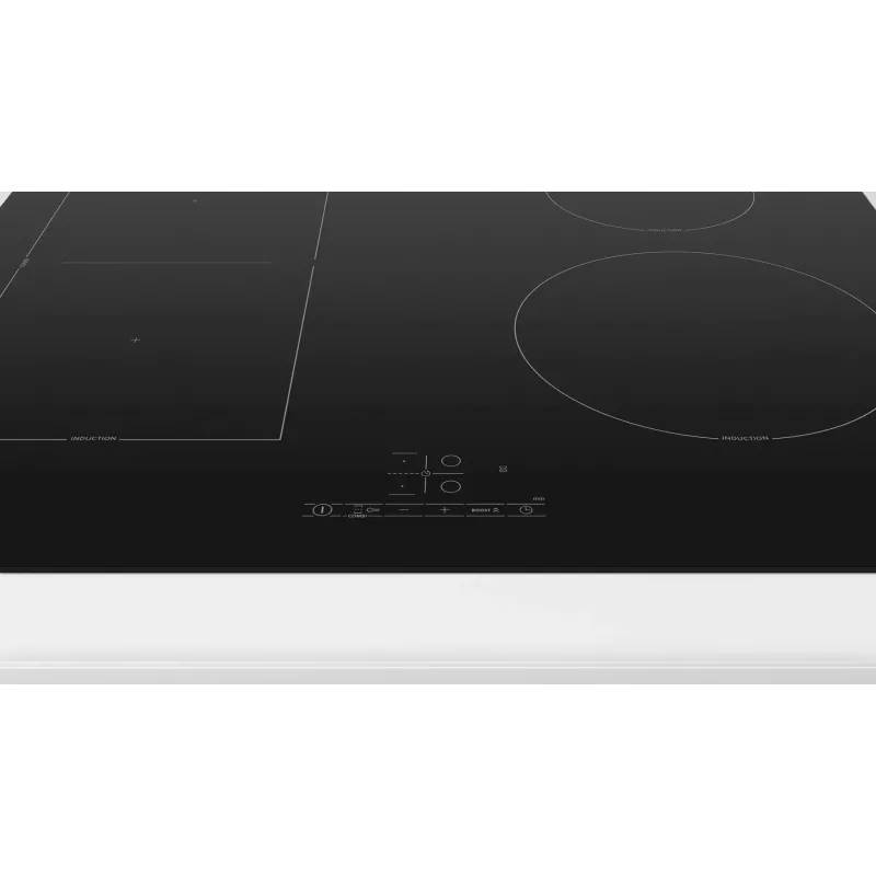 Bosch Serie 4 PVS61RBB5E kaitlentė, juoda, įmontuojama, 60 cm, zoninė indukcinė kaitlentė, 4 zonos