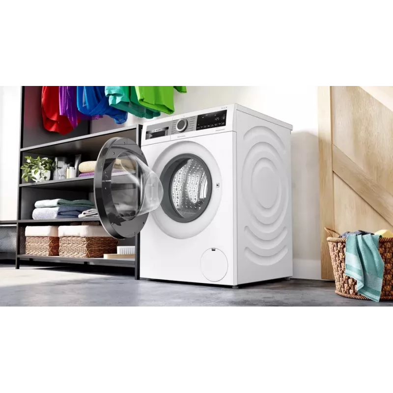 Bosch Serie 6 WGG244120 skalbimo mašina Įkraunama iš priekio 9 kg 1351 aps./min. Balta