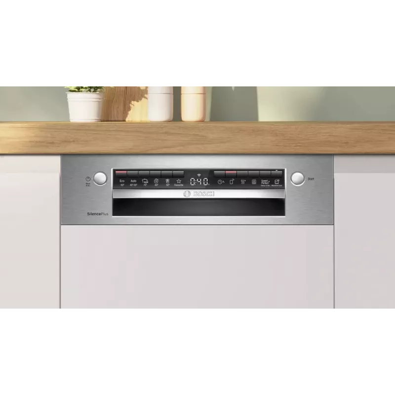 Bosch Serie 4 SPI4HMS49E indaplovė Pusiau įmontuojama 10 komplektų