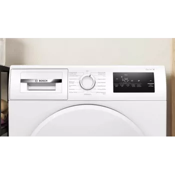 Bosch WTH83004 skalbinių džiovyklė Laisvai pastatoma Įkraunama iš priekio 8 kg Balta
