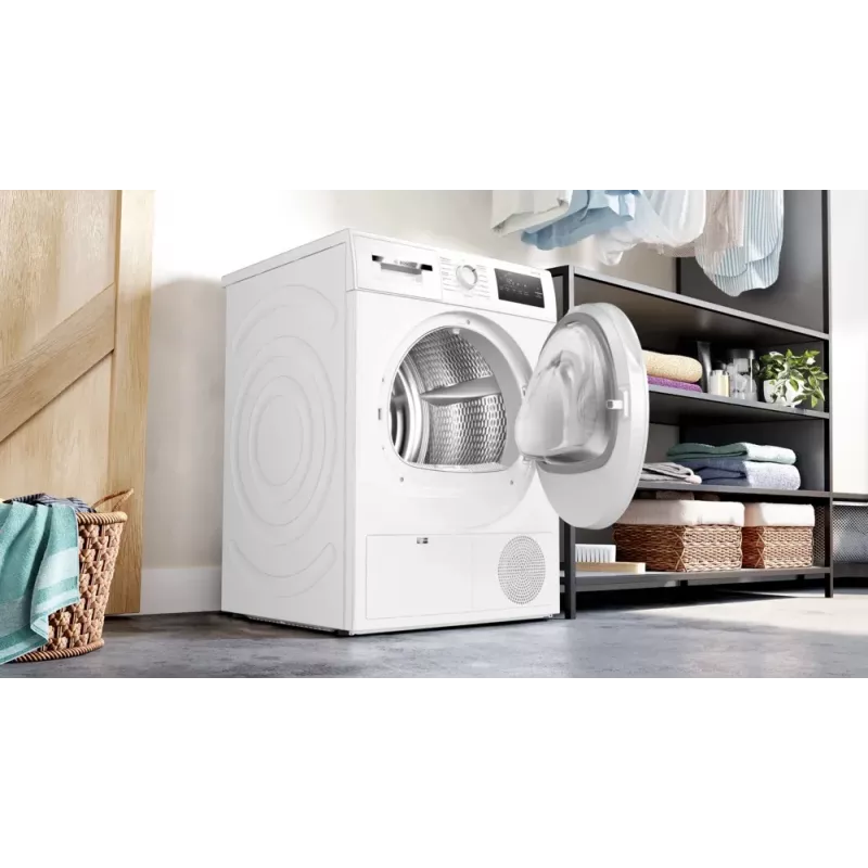 Bosch WTH83004 skalbinių džiovyklė Laisvai pastatoma Įkraunama iš priekio 8 kg Balta