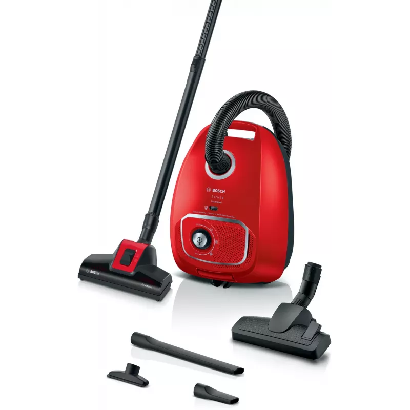 Bosch BGB41PET1 dulkių siurblys 4 L cilindrinis dulkių siurblys sausam valymui 700 W dulkių maišelis