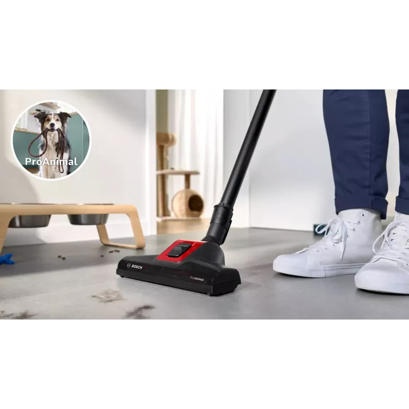 Bosch BGB41PET1 dulkių siurblys 4 L cilindrinis dulkių siurblys sausam valymui 700 W dulkių maišelis