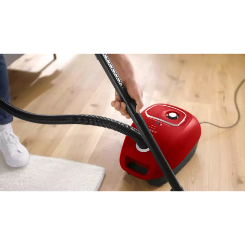 Bosch BGB41PET1 dulkių siurblys 4 L cilindrinis dulkių siurblys sausam valymui 700 W dulkių maišelis