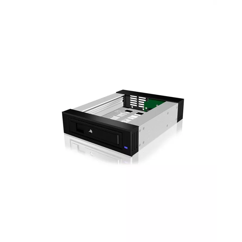 ICY BOX Carrier IB-129SSK-B HDD korpusas Aliuminis, Juodas 2,5/3,5 colio