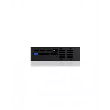 ICY BOX Carrier IB-129SSK-B HDD korpusas Aliuminis, Juodas 2,5/3,5 colio