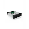 ICY BOX Carrier IB-129SSK-B HDD korpusas Aliuminis, Juodas 2,5/3,5 colio