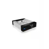 ICY BOX Carrier IB-129SSK-B HDD korpusas Aliuminis, Juodas 2,5/3,5 colio