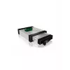 ICY BOX Carrier IB-129SSK-B HDD korpusas Aliuminis, Juodas 2,5/3,5 colio