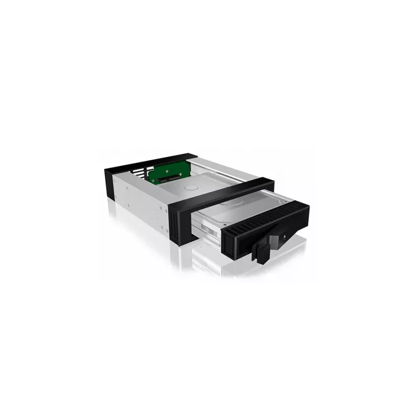 ICY BOX Carrier IB-129SSK-B HDD korpusas Aliuminis, Juodas 2,5/3,5 colio