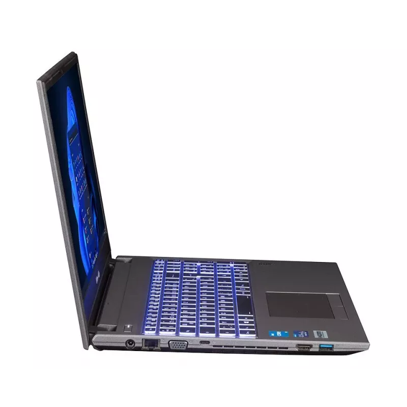 bluechip TRAVELline L15W17 Intel® Core™ i5-1335U procesorius / iki 4,60 GHz, Windows 11 Pro, 15,6 colio neblizgantis IPS ekranas, 1920 x 1080, 16 GB DDR4, 500 GB NVMe SSD, WLAN 802.11 ax, Bluetooth 5.3, Gigabit Ethernet, Intel® Iris® Xe grafika, DVD±RW, karinis standartas MIL-STD 810G