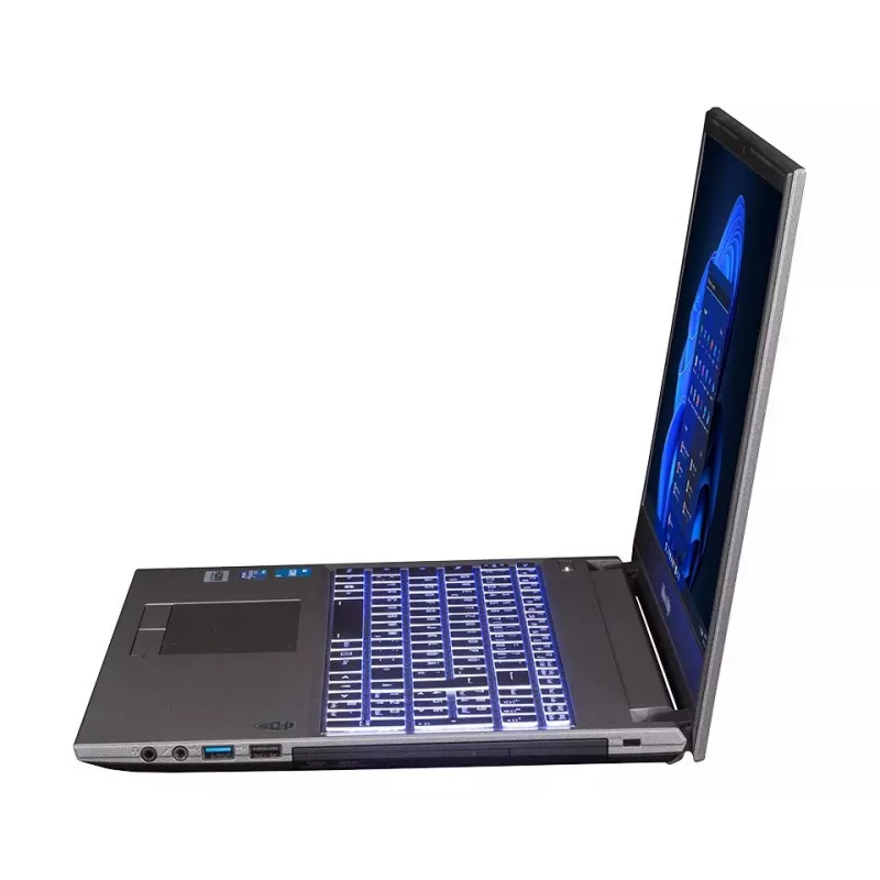 bluechip TRAVELline L15W17 Intel® Core™ i5-1335U procesorius / iki 4,60 GHz, Windows 11 Pro, 15,6 colio neblizgantis IPS ekranas, 1920 x 1080, 16 GB DDR4, 500 GB NVMe SSD, WLAN 802.11 ax, Bluetooth 5.3, Gigabit Ethernet, Intel® Iris® Xe grafika, DVD±RW, karinis standartas MIL-STD 810G