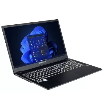 bluechip TRAVELline L15W19 Intel® Core™ 5 procesorius 120U / iki 5.00 GHz, Windows 11 Pro, 15,6 col. nedžiūvantis IPS ekranas, 1.920 x 1.080, 16 GB DDR5, 500 GB NVMe SSD, Intel® Wi-Fi 7, Bluetooth 5.4, Intel® vaizdo plokštė, Thunderbolt™ 4 per Type-C prievadą