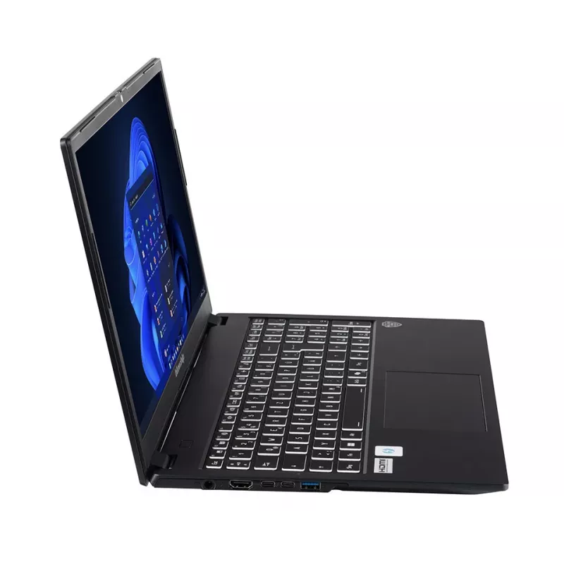 bluechip TRAVELline L15W19 Intel® Core™ 5 procesorius 120U / iki 5.00 GHz, Windows 11 Pro, 15,6 col. nedžiūvantis IPS ekranas, 1.920 x 1.080, 16 GB DDR5, 500 GB NVMe SSD, Intel® Wi-Fi 7, Bluetooth 5.4, Intel® vaizdo plokštė, Thunderbolt™ 4 per Type-C prievadą
