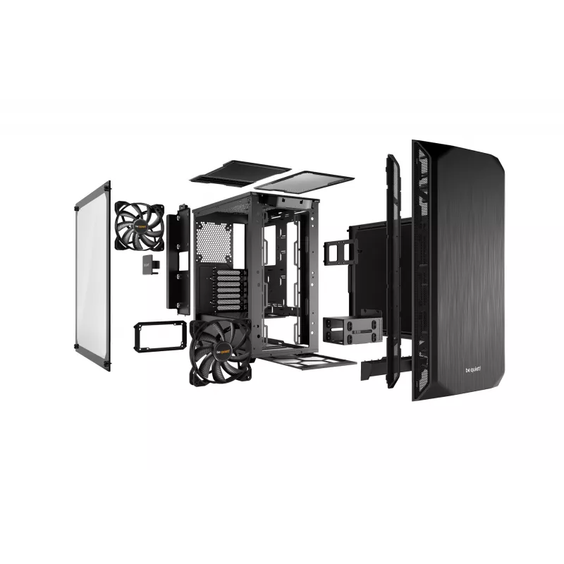 be quiet Pure Base 500 Window Juoda