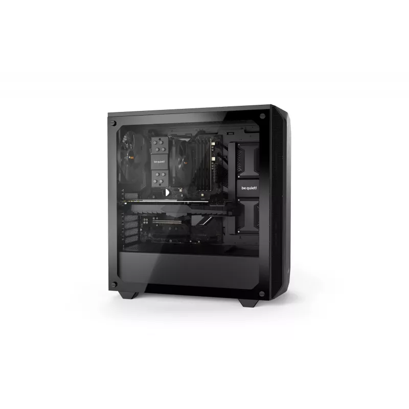 be quiet Pure Base 500 Window Juoda