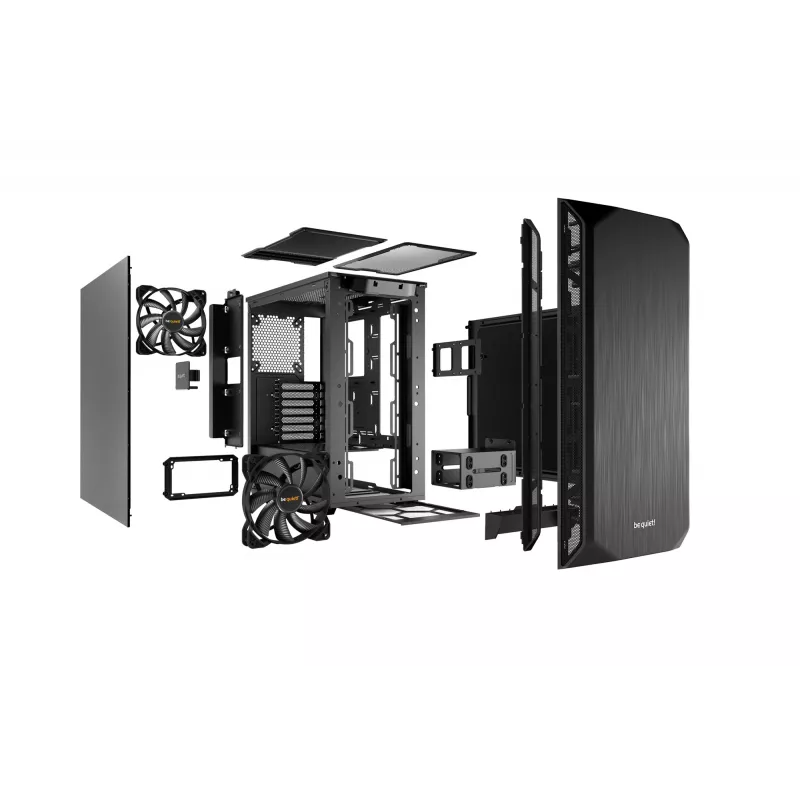 be quiet Pure Base 500 Juoda