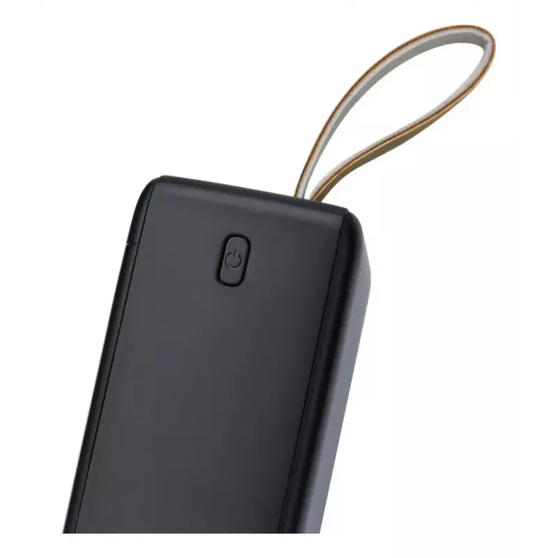 Išorinė baterija Rivacase VA1084 ličio polimero 40000 mAh, Quick Charge 3.0, 2× USB-C + 1× USB-A, juoda