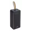Išorinė baterija Rivacase VA1084 ličio polimero 40000 mAh, Quick Charge 3.0, 2× USB-C + 1× USB-A, juoda