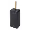 Išorinė baterija Rivacase VA1084 ličio polimero 40000 mAh, Quick Charge 3.0, 2× USB-C + 1× USB-A, juoda