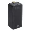 Išorinė baterija Rivacase VA1084 ličio polimero 40000 mAh, Quick Charge 3.0, 2× USB-C + 1× USB-A, juoda