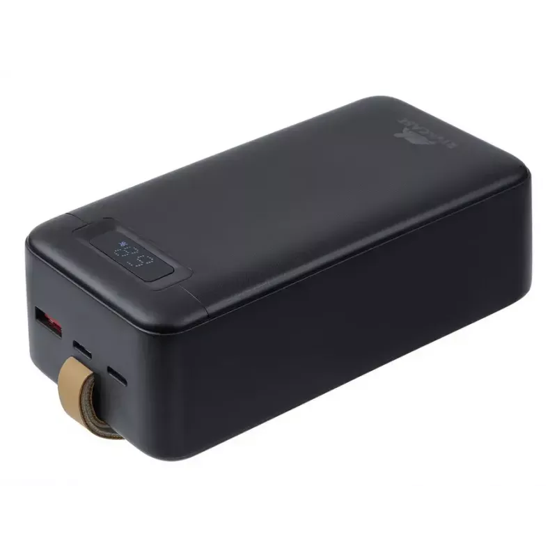 Išorinė baterija Rivacase VA1084 ličio polimero 40000 mAh, Quick Charge 3.0, 2× USB-C + 1× USB-A, juoda