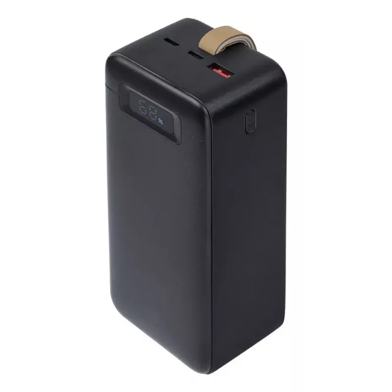 Išorinė baterija Rivacase VA1084 ličio polimero 40000 mAh, Quick Charge 3.0, 2× USB-C + 1× USB-A, juoda