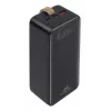 Išorinė baterija Rivacase VA1084 ličio polimero 40000 mAh, Quick Charge 3.0, 2× USB-C + 1× USB-A, juoda
