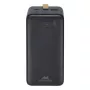 Išorinė baterija Rivacase VA1084 ličio polimero 40000 mAh, Quick Charge 3.0, 2× USB-C + 1× USB-A, juoda