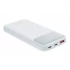 Nešiojama išorinė baterija Rivacase VA2211WH — 10000 mAh, PD 3.0, QC 3.0, 1x USB-A + 2x USB-C, 22.5 W išvestis