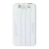 Nešiojama išorinė baterija Rivacase VA2211WH — 10000 mAh, PD 3.0, QC 3.0, 1x USB-A + 2x USB-C, 22.5 W išvestis