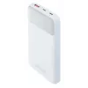Nešiojama išorinė baterija Rivacase VA2211WH — 10000 mAh, PD 3.0, QC 3.0, 1x USB-A + 2x USB-C, 22.5 W išvestis