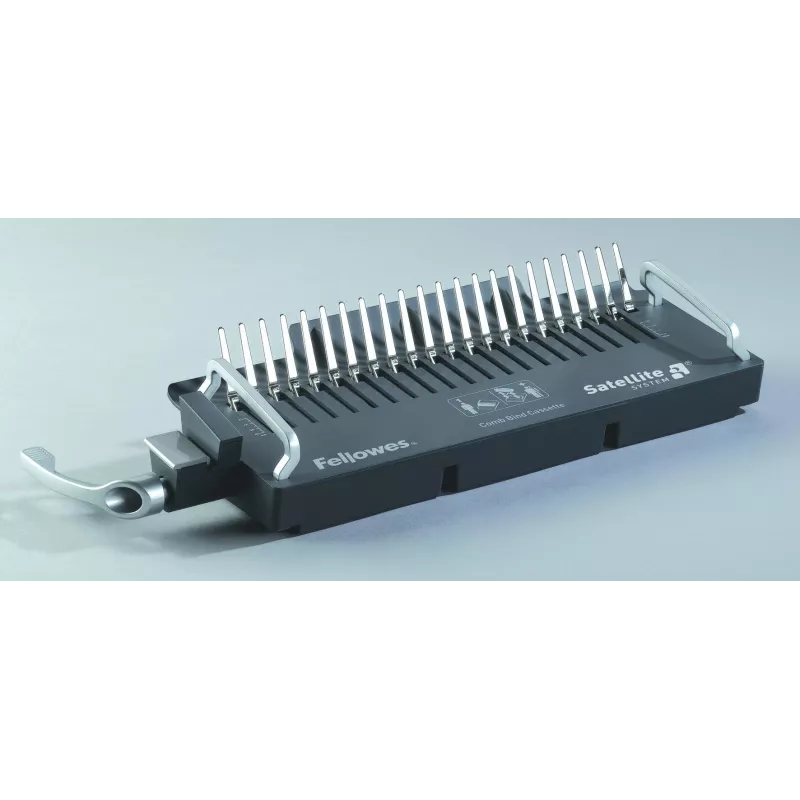 Fellowes Galaxy E Comb įrišimo mašina su šukomis 500 lapų juoda, sidabrinė