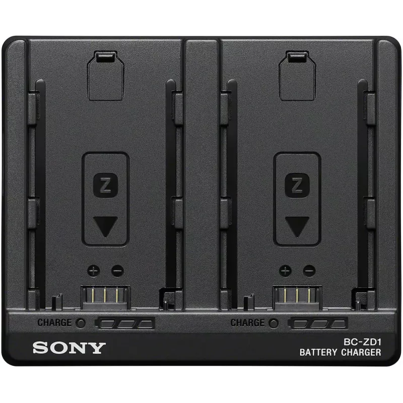 Sony BC-ZD1 akumuliatoriaus įkroviklis, skirtas skaitmeninių fotoaparatų akumuliatoriams, USB