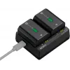 Sony BC-ZD1 akumuliatoriaus įkroviklis, skirtas skaitmeninių fotoaparatų akumuliatoriams, USB
