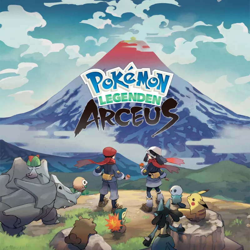 Nintendo Pokémon-Legenden: Arceus Standard Vokiečių, Anglų, Ispanų, Prancūzų, Italų Nintendo Switch