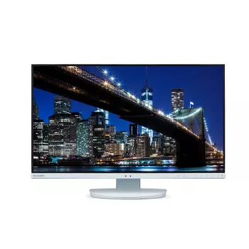 Sharp MultiSync EA272U kompiuterio monitorius 68,6 cm (27 col.) 3840 x 2160 pikselių 4K Ultra HD LCD baltas