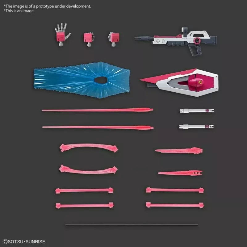 Plastikinis modelio rinkinys Bandai HGCE 1/144 Infinite Justice Gundam Type II — mastelis 1/144