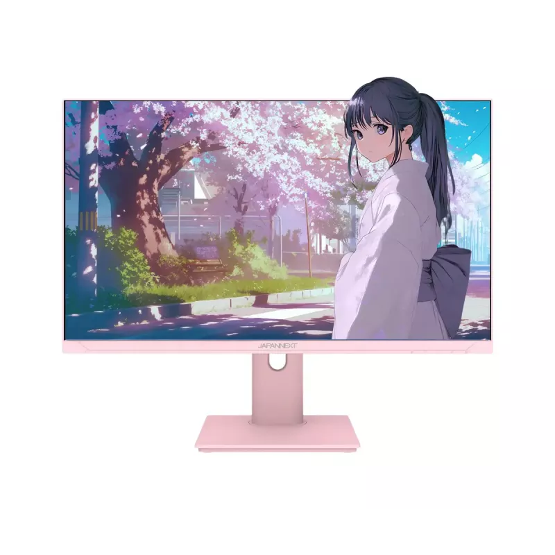 JAPANNEXT JN-I238FHD120F-HSP-PK kompiuterio monitorius 60,5 cm (23,8 col.) 1920 x 1080 pikselių Full HD LCD rožinis