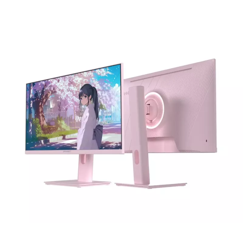 JAPANNEXT JN-I238FHD120F-HSP-PK kompiuterio monitorius 60,5 cm (23,8 col.) 1920 x 1080 pikselių Full HD LCD rožinis