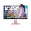 JAPANNEXT JN-I238FHD120F-HSP-PK kompiuterio monitorius 60,5 cm (23,8 col.) 1920 x 1080 pikselių Full HD LCD rožinis