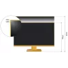 JAPANNEXT JN-I238FHD120F-HSP-YE kompiuterio monitorius 60,5 cm (23,8 colio) 1920 x 1080 pikselių Full HD LCD geltonas