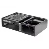 PC korpusas Sidabrinėstone SST-ML06B Mini-ITX juodas