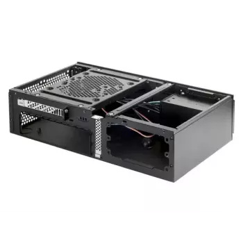 PC korpusas Sidabrinėstone SST-ML06B Mini-ITX juodas