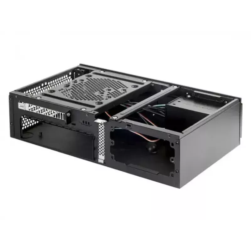 PC korpusas Sidabrinėstone SST-ML06B Mini-ITX juodas