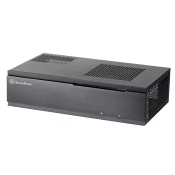 PC korpusas Sidabrinėstone SST-ML06B Mini-ITX juodas