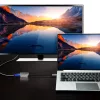 ATEN USB-C – VGA adapteris, USB Type-C, VGA (D-Sub), kištukas, lizdas, tiesus, tiesus