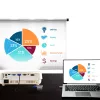 ATEN USB-C – VGA adapteris, USB Type-C, VGA (D-Sub), kištukas, lizdas, tiesus, tiesus