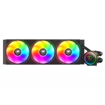Viskas viename skysčio aušintuvas COUGAR Gaming CGR-PSDELRGB-B-360 12 cm juodas
