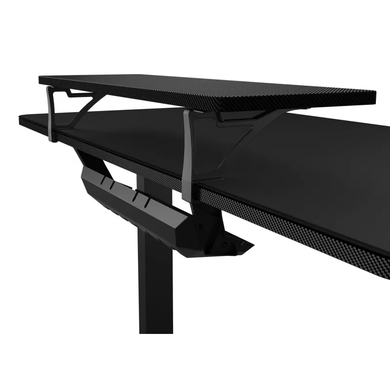 COUGAR E-Star 120 elektrinis žaidimų stalas, juodas (1200x600x720-1170mm)